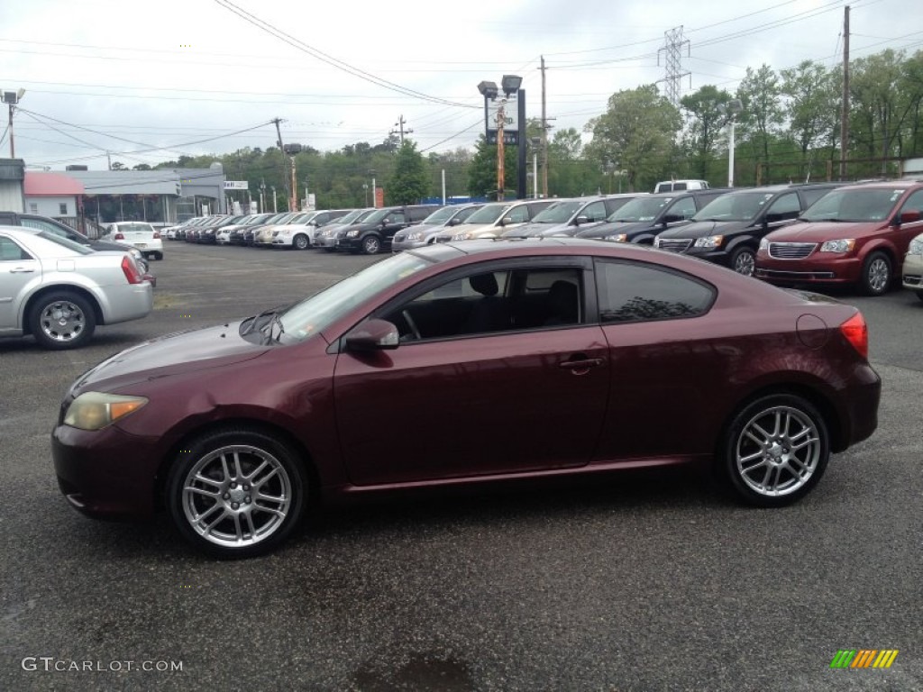 Black Cherry Pearl 2005 Scion tC Standard tC Model Exterior Photo #93775596