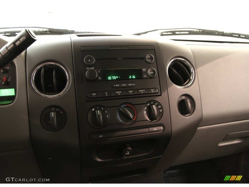 2005 F150 XLT SuperCrew 4x4 - Dark Toreador Red Metallic / Medium Flint/Dark Flint Grey photo #8