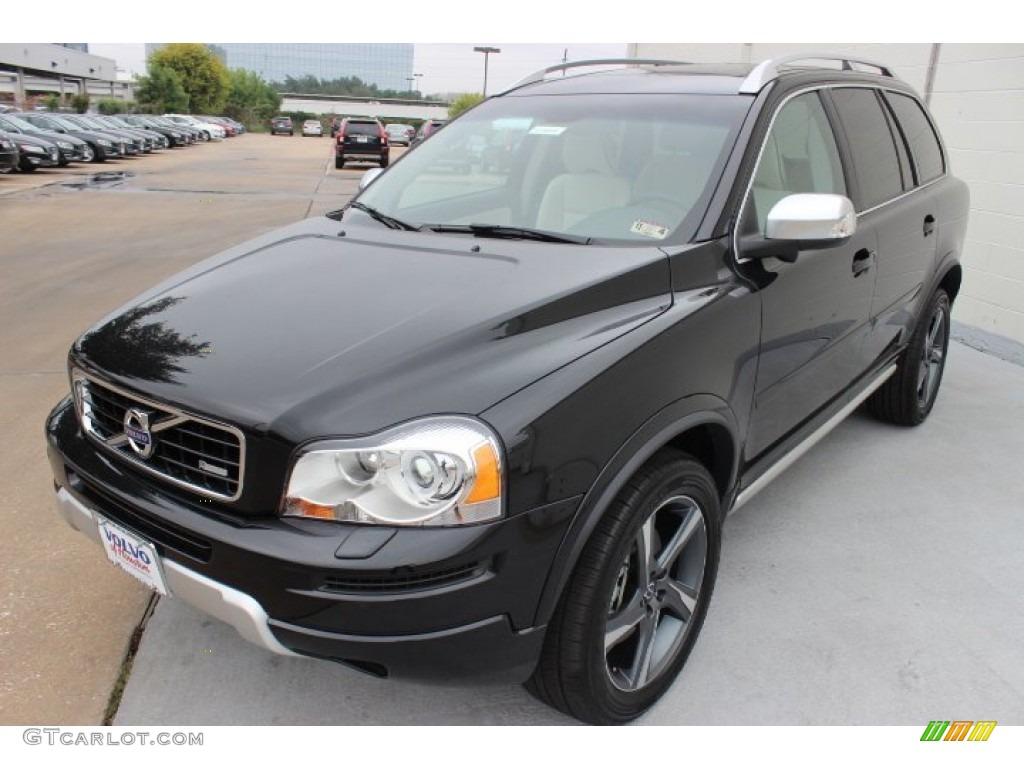 2014 XC90 3.2 R-Design - Black Sapphire Metallic / R-Design Calcite photo #3