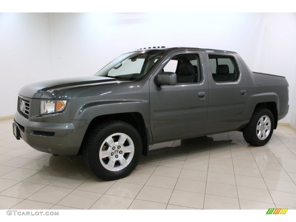 Nimbus Gray Metallic 2008 Honda Ridgeline RTL Exterior Photo #93776027