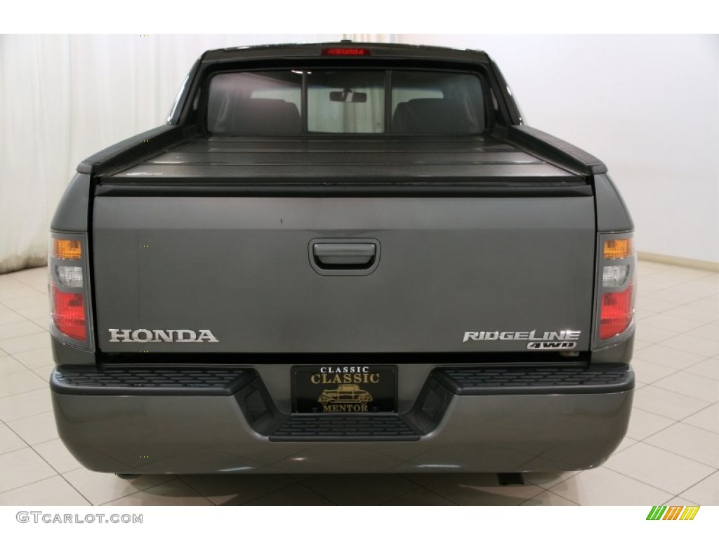 2008 Ridgeline RTL - Nimbus Gray Metallic / Gray photo #15