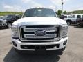 2015 White Platinum Ford F350 Super Duty Platinum Crew Cab 4x4  photo #3