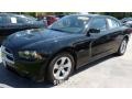 Pitch Black 2014 Dodge Charger R/T Plus