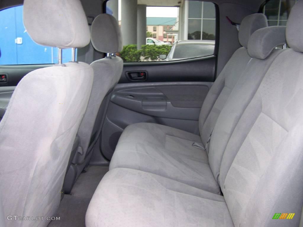 2007 Tacoma V6 SR5 PreRunner Double Cab - Impulse Red Pearl / Graphite Gray photo #10