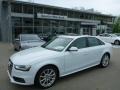 Ibis White - A4 2.0T quattro Sedan Photo No. 1