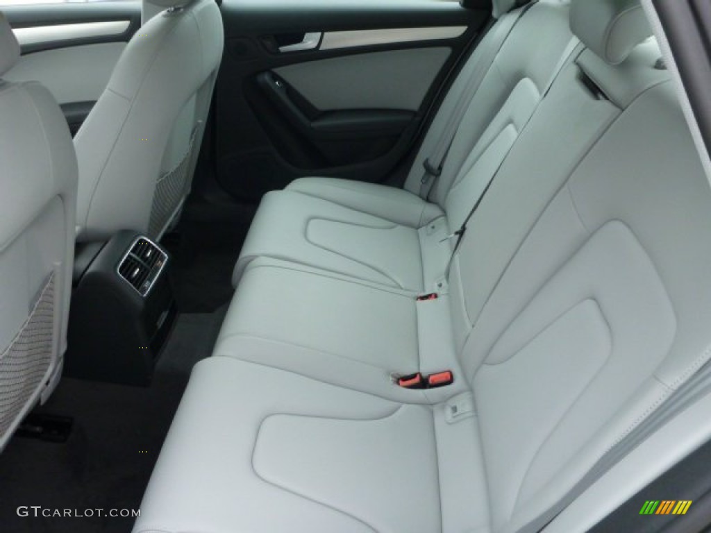 2014 A4 2.0T quattro Sedan - Ibis White / Titanium Grey photo #9