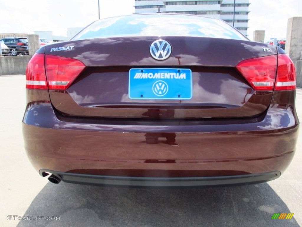 2014 Passat 1.8T S - Opera Red Metallic / Titan Black photo #5