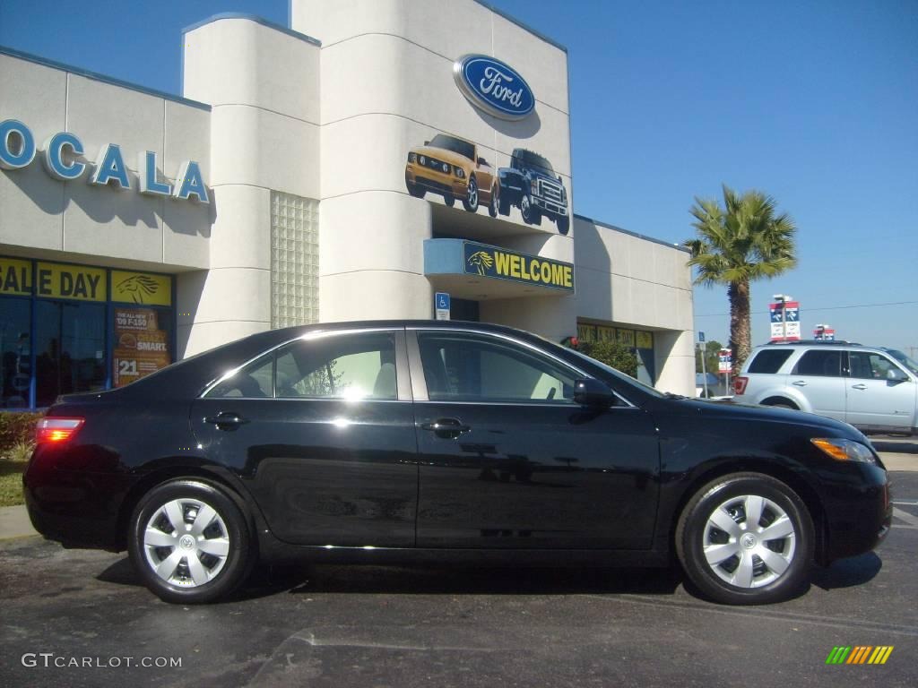 2007 Camry LE - Black / Ash photo #2