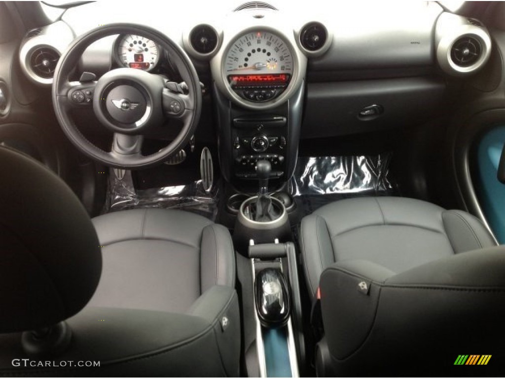 2012 Cooper S Countryman - Surf Blue / Carbon Black photo #10