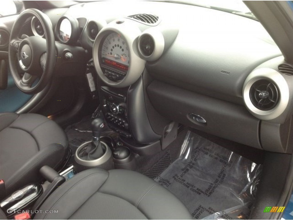 2012 Cooper S Countryman - Surf Blue / Carbon Black photo #12