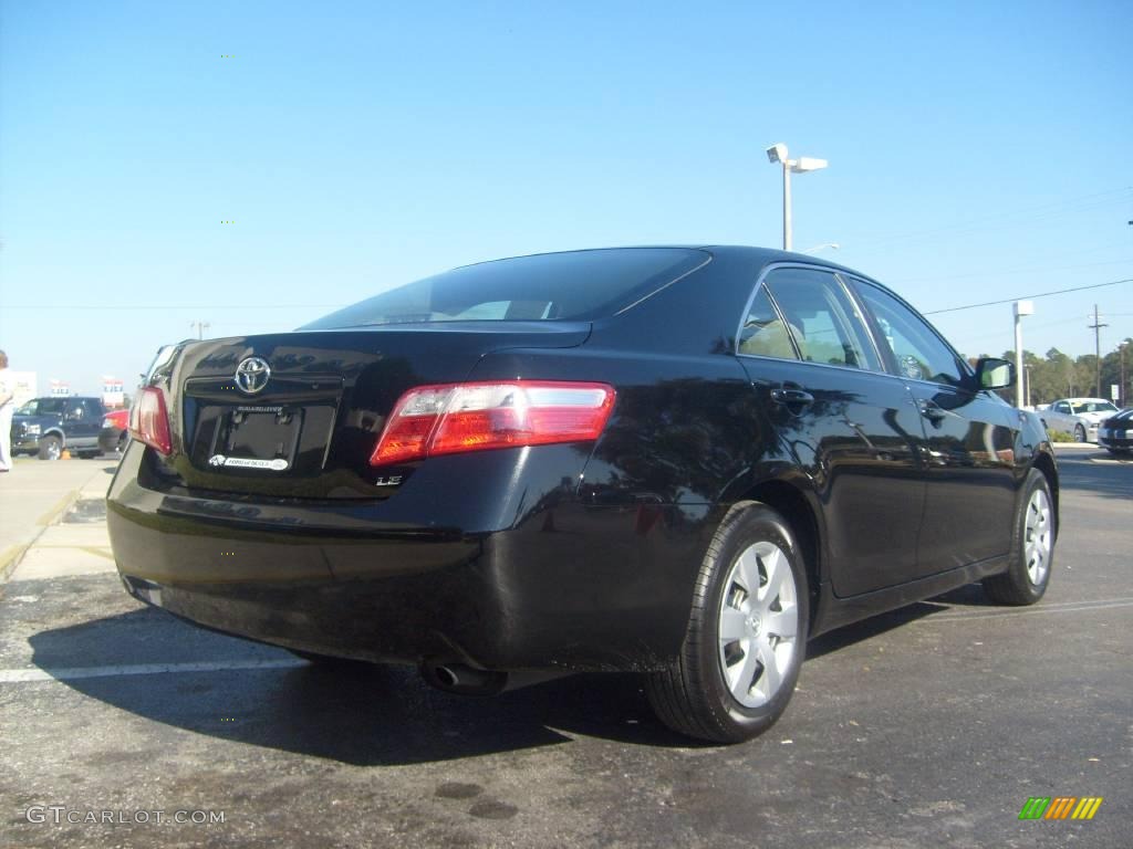 2007 Camry LE - Black / Ash photo #3
