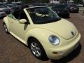 2004 Mellow Yello Volkswagen New Beetle GLS 1.8T Convertible  photo #15