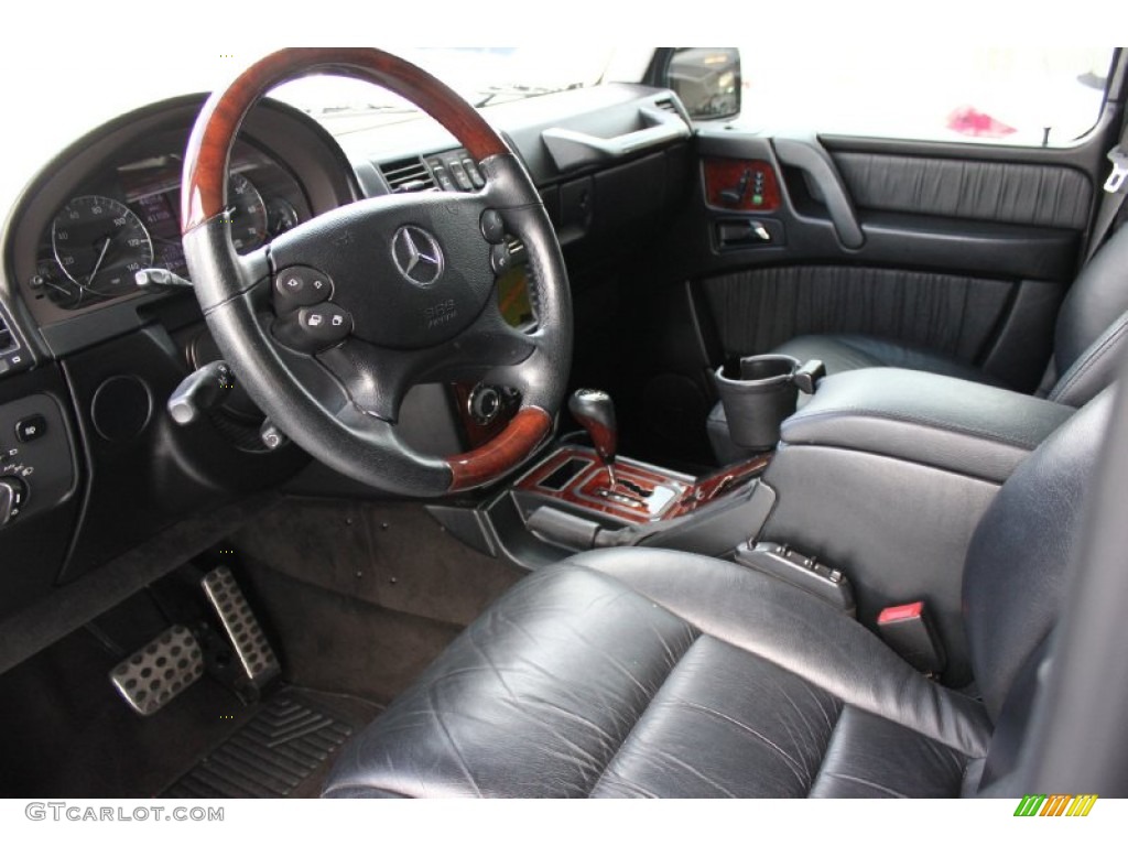 Black Interior 2008 Mercedes-Benz G 500 Photo #93784772