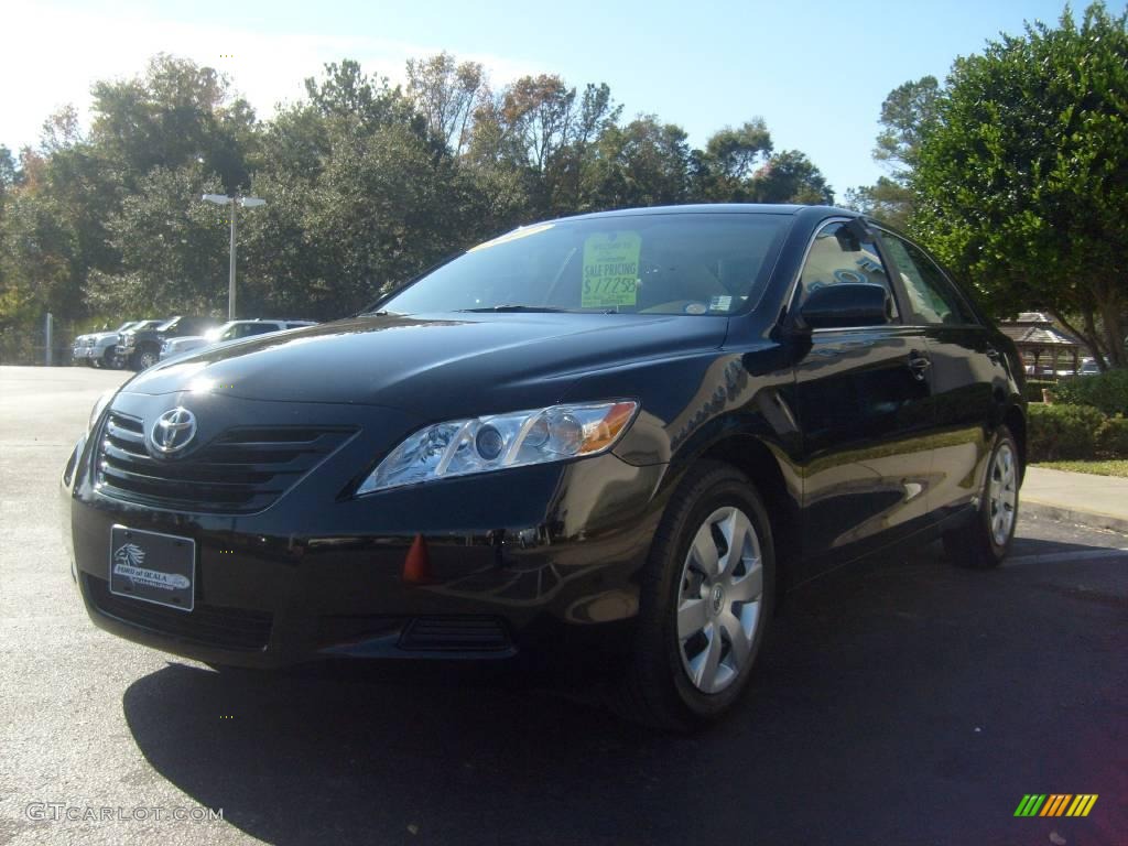 2007 Camry LE - Black / Ash photo #7