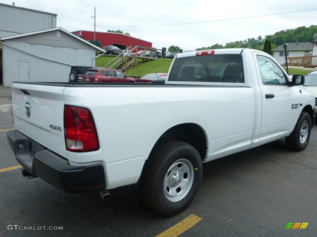 2014 1500 Tradesman Regular Cab 4x4 - Bright White / Black/Diesel Gray photo #6