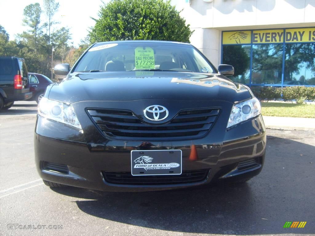 2007 Camry LE - Black / Ash photo #8