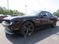 2014 Black Dodge Challenger R/T Blacktop  photo #3