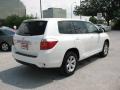 2008 Blizzard White Pearl Toyota Highlander   photo #6