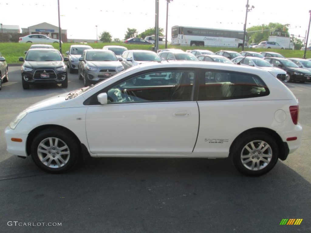 2002 Civic Si Hatchback - Taffeta White / Black photo #4