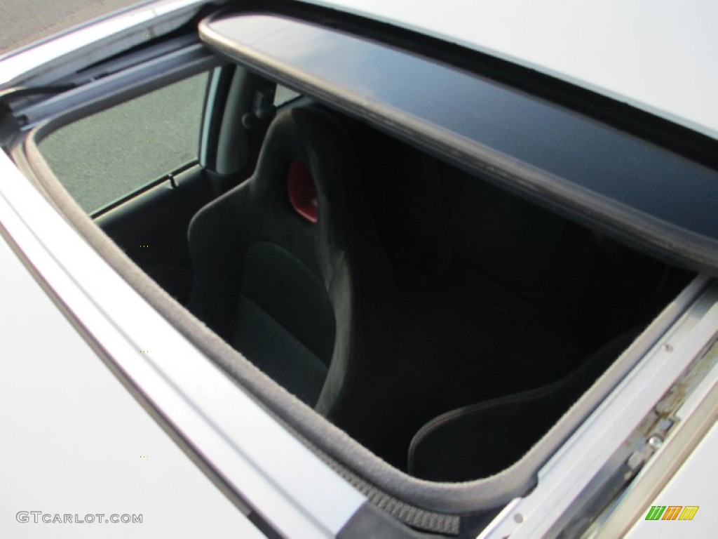 2002 Civic Si Hatchback - Taffeta White / Black photo #9