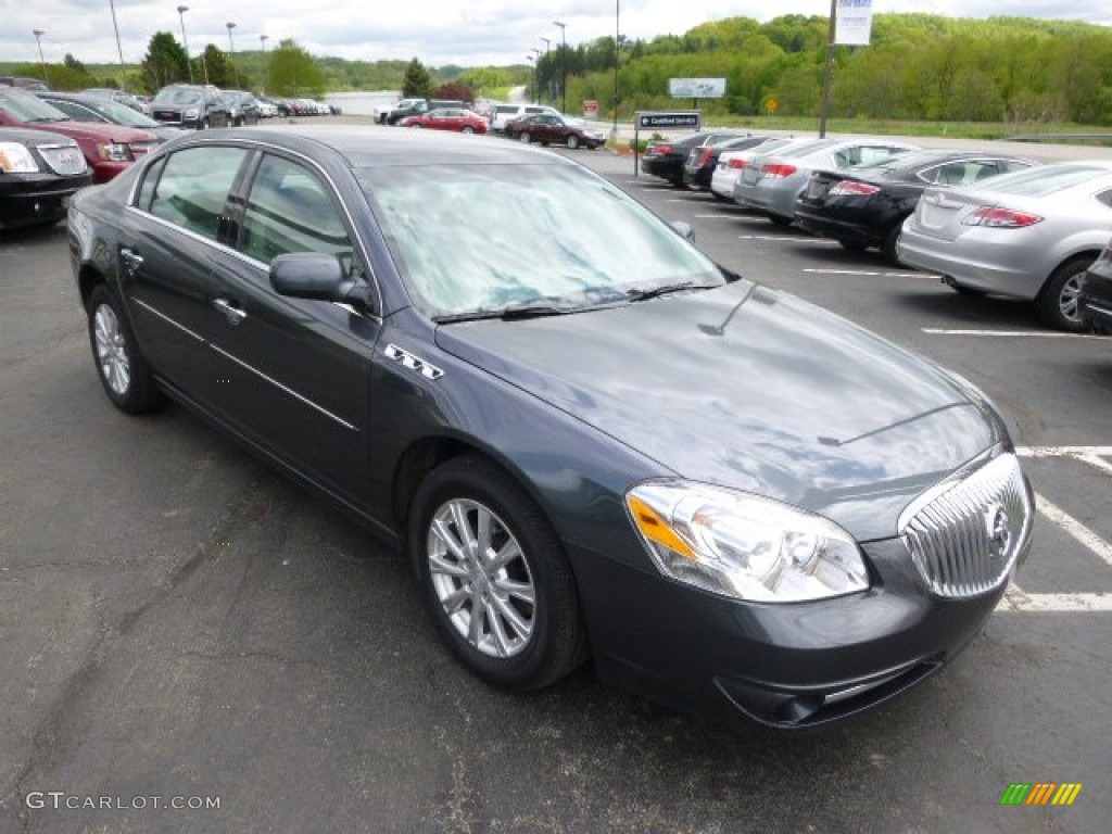 2011 Lucerne CXL - Cyber Gray Metallic / Titanium photo #3