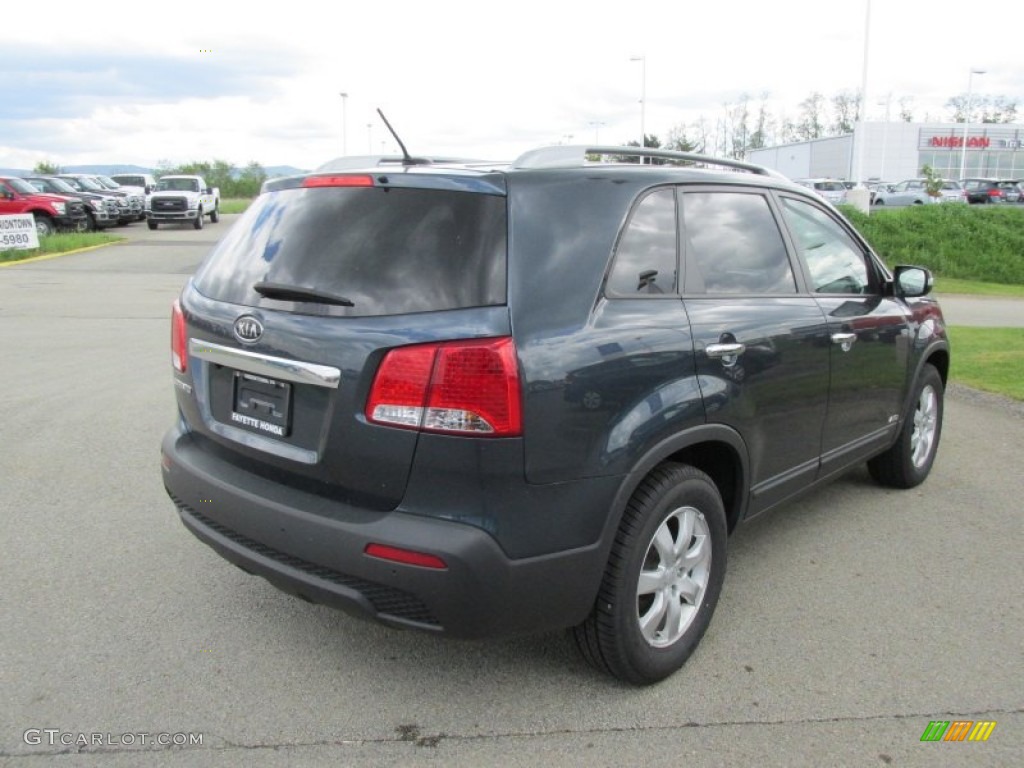 2011 Sorento LX AWD - Pacific Blue / Gray photo #17