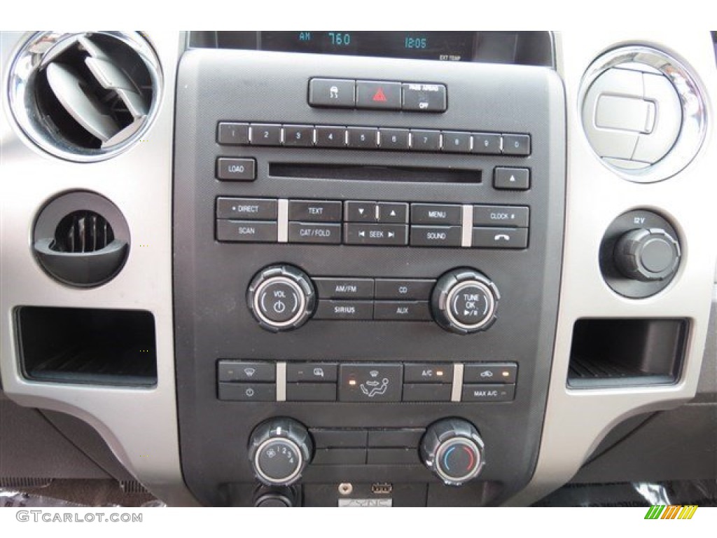 2010 F150 XLT SuperCab - Ingot Silver Metallic / Medium Stone photo #15