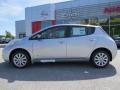 2014 Brilliant Silver Nissan LEAF S  photo #2