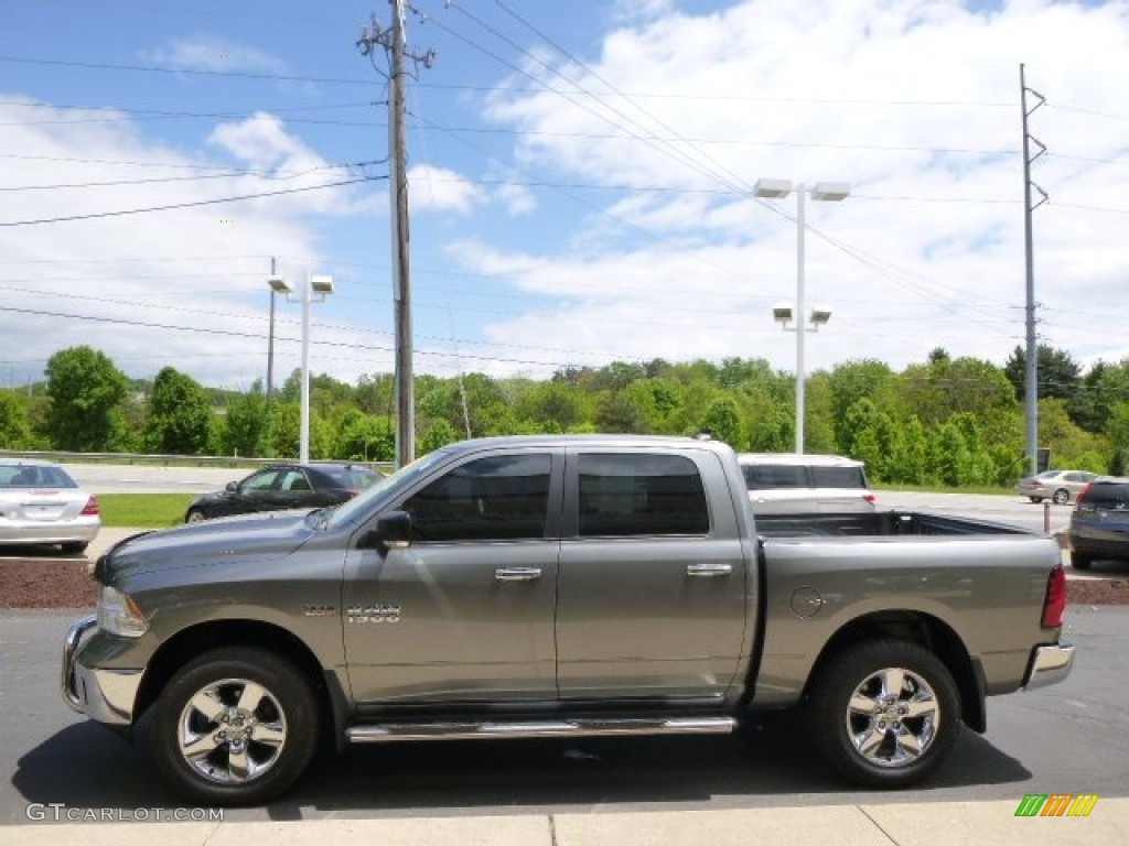 2012 Ram 1500 SLT Quad Cab 4x4 - Mineral Gray Metallic / Dark Slate Gray/Medium Graystone photo #5