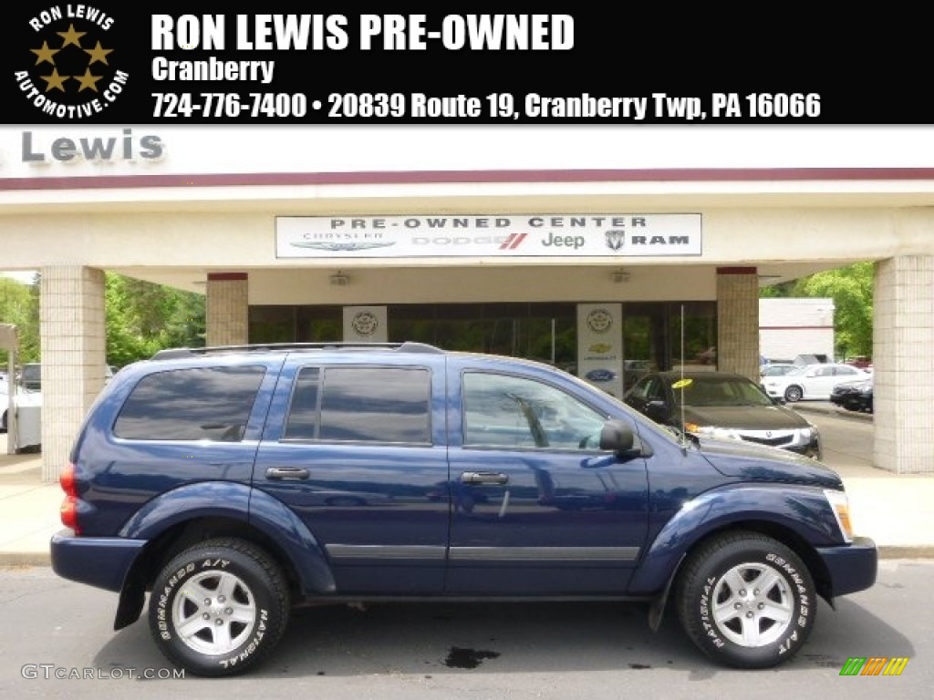 2006 Durango SLT HEMI 4x4 - Atlantic Blue Pearl / Dark Slate Gray/Light Slate Gray photo #1