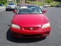 2002 San Marino Red Honda Accord EX V6 Coupe  photo #3