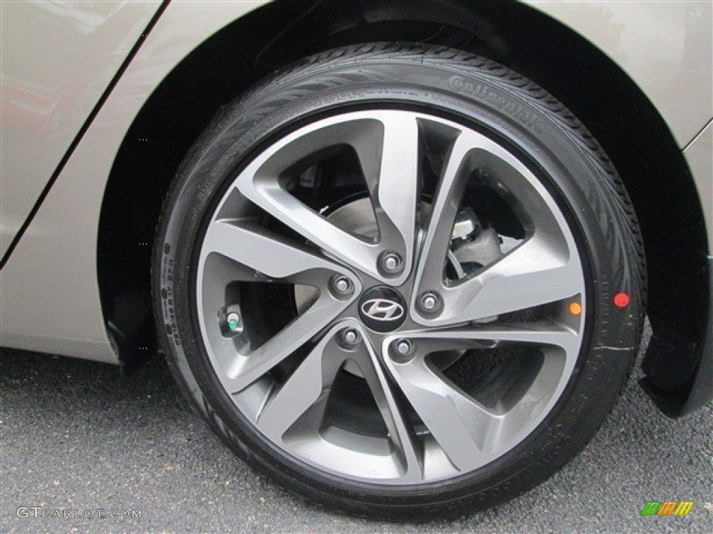 2014 Elantra Limited Sedan - Bronze / Beige photo #4