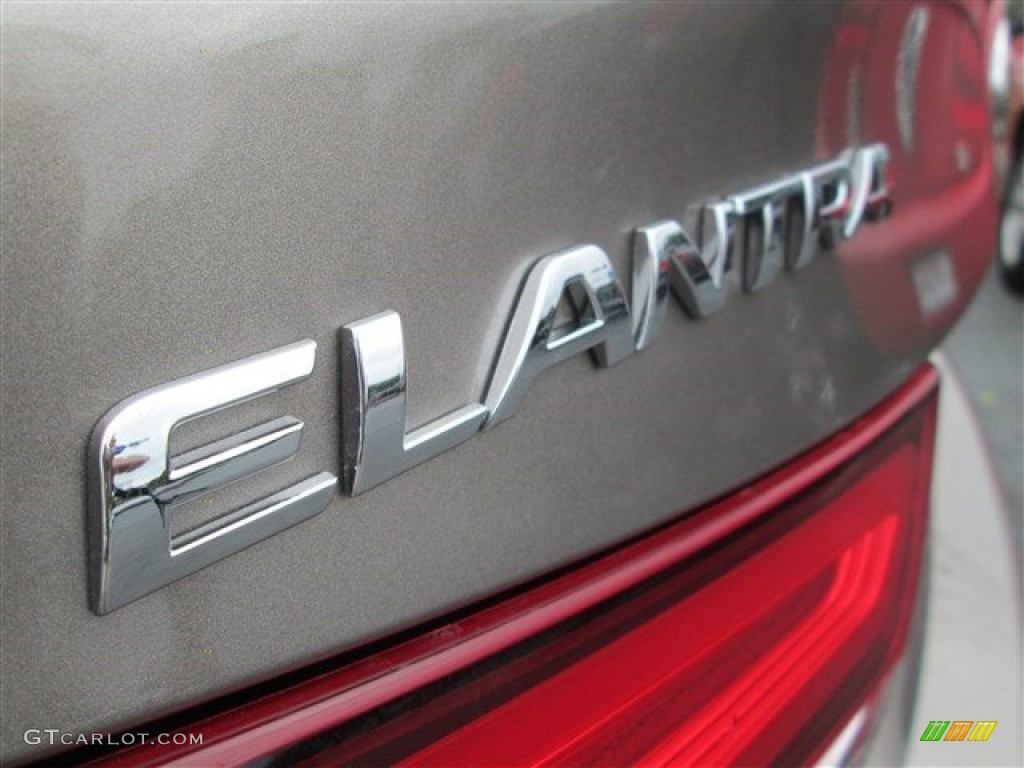 2014 Elantra Limited Sedan - Bronze / Beige photo #6