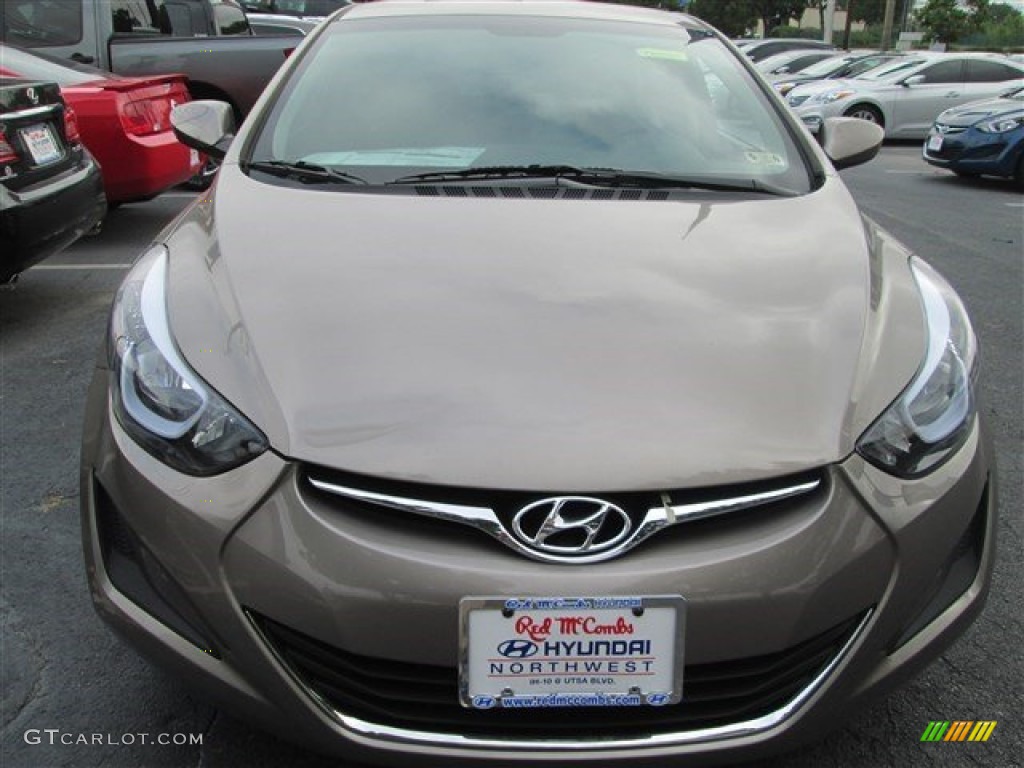 2014 Elantra SE Sedan - Bronze / Beige photo #2
