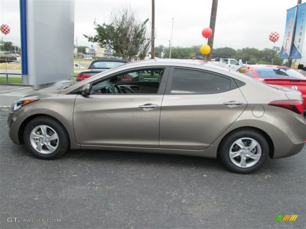 2014 Elantra SE Sedan - Bronze / Beige photo #3
