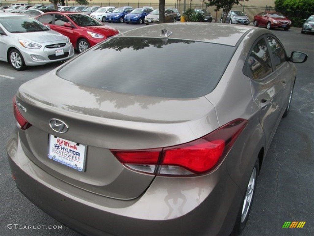 2014 Elantra SE Sedan - Bronze / Beige photo #7