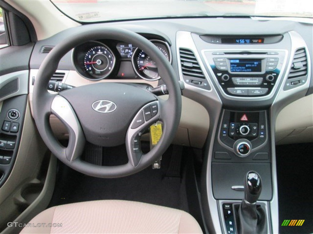 2014 Elantra SE Sedan - Bronze / Beige photo #10
