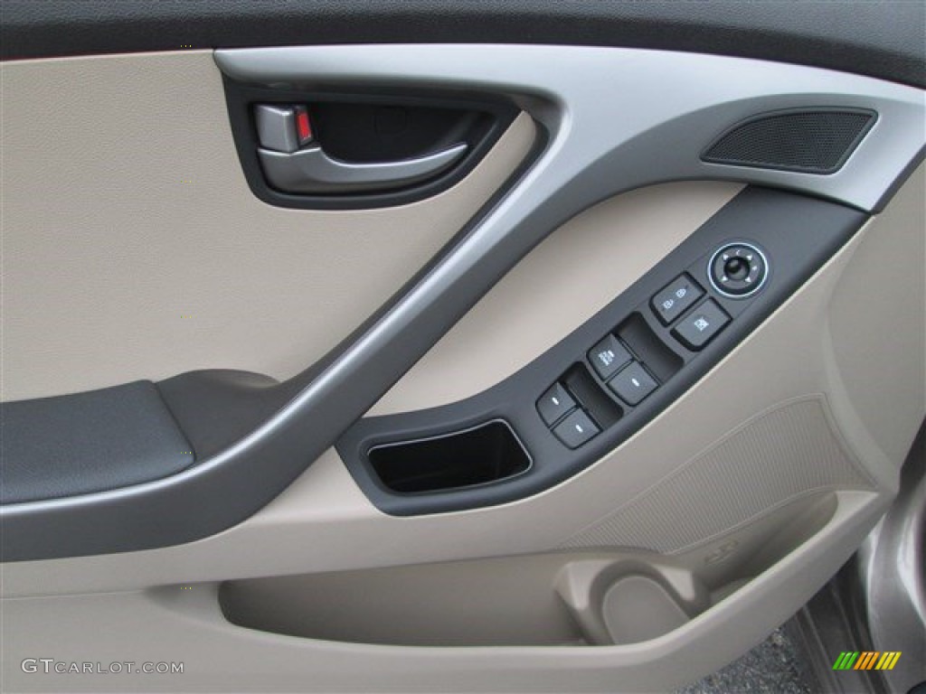 2014 Elantra SE Sedan - Bronze / Beige photo #12