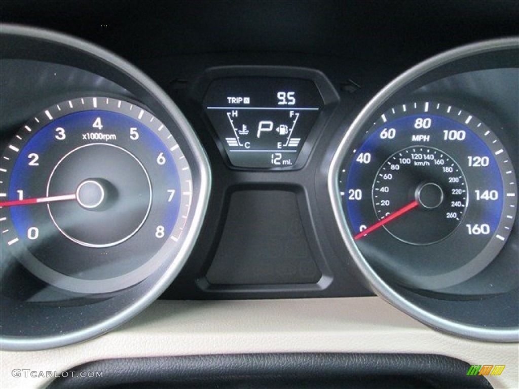 2014 Elantra SE Sedan - Bronze / Beige photo #16