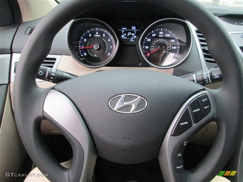 2014 Elantra SE Sedan - Bronze / Beige photo #17