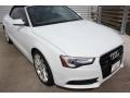 Ibis White - A5 2.0T quattro Cabriolet Photo No. 13