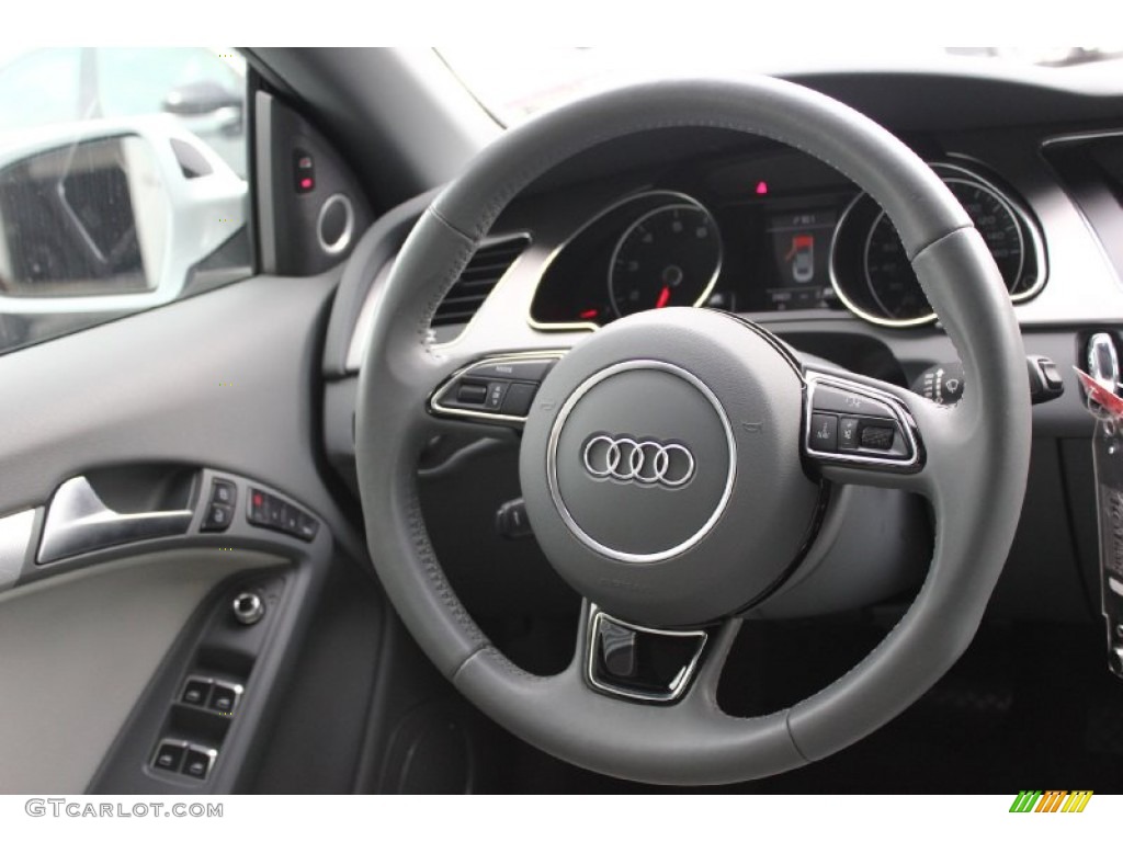 2013 Audi A5 2.0T quattro Cabriolet Steering Wheel Photos
