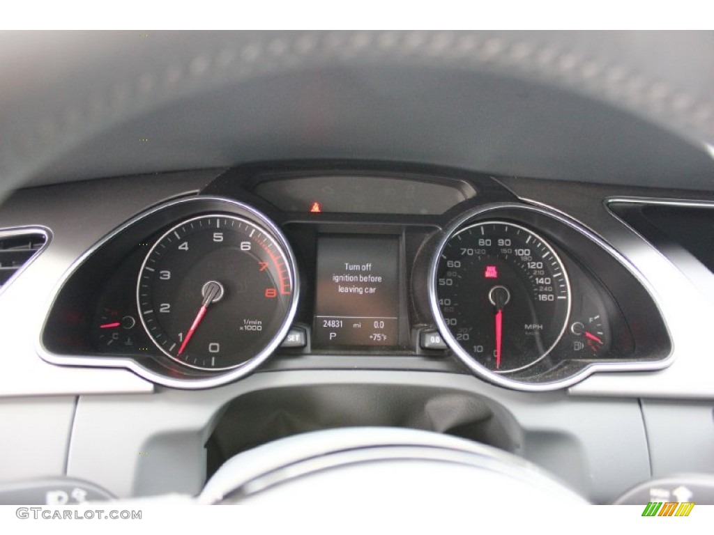 2013 Audi A5 2.0T quattro Cabriolet Gauges Photos