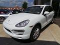 2014 White Porsche Cayenne   photo #3