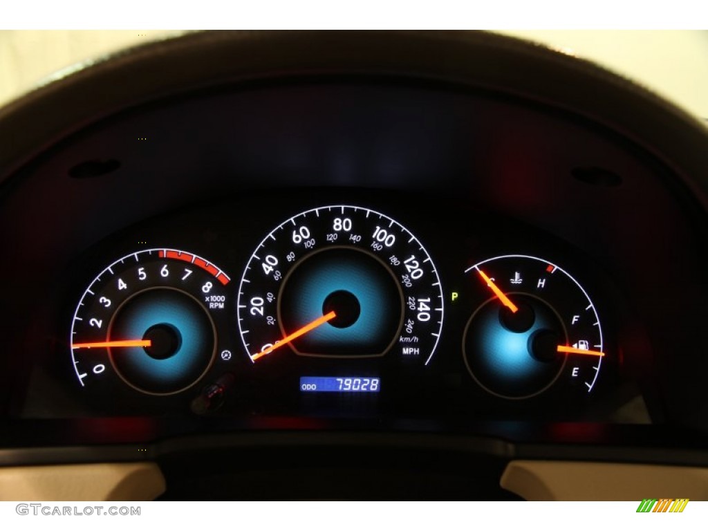 2007 Toyota Solara SE V6 Coupe Gauges Photo #93808189