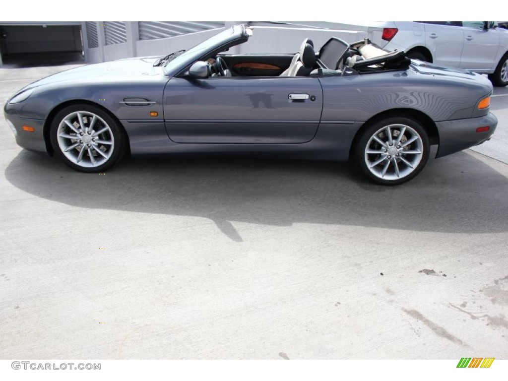 2001 DB7 Vantage Volante - Meteorite Silver / Cream Truffle photo #6