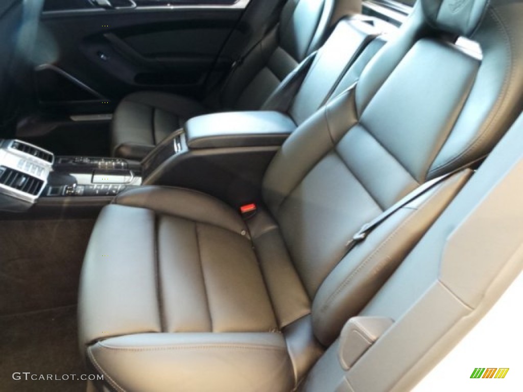 2014 Porsche Panamera Turbo S Executive Rear Seat Photo #93810485