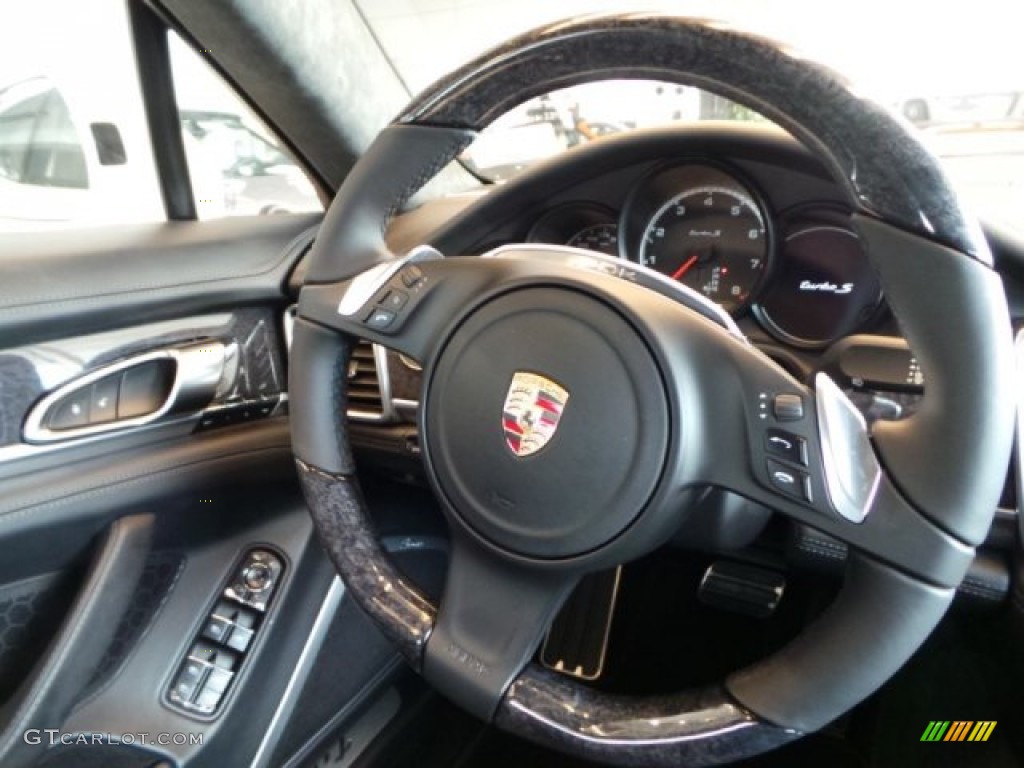 2014 Porsche Panamera Turbo S Executive Steering Wheel Photos