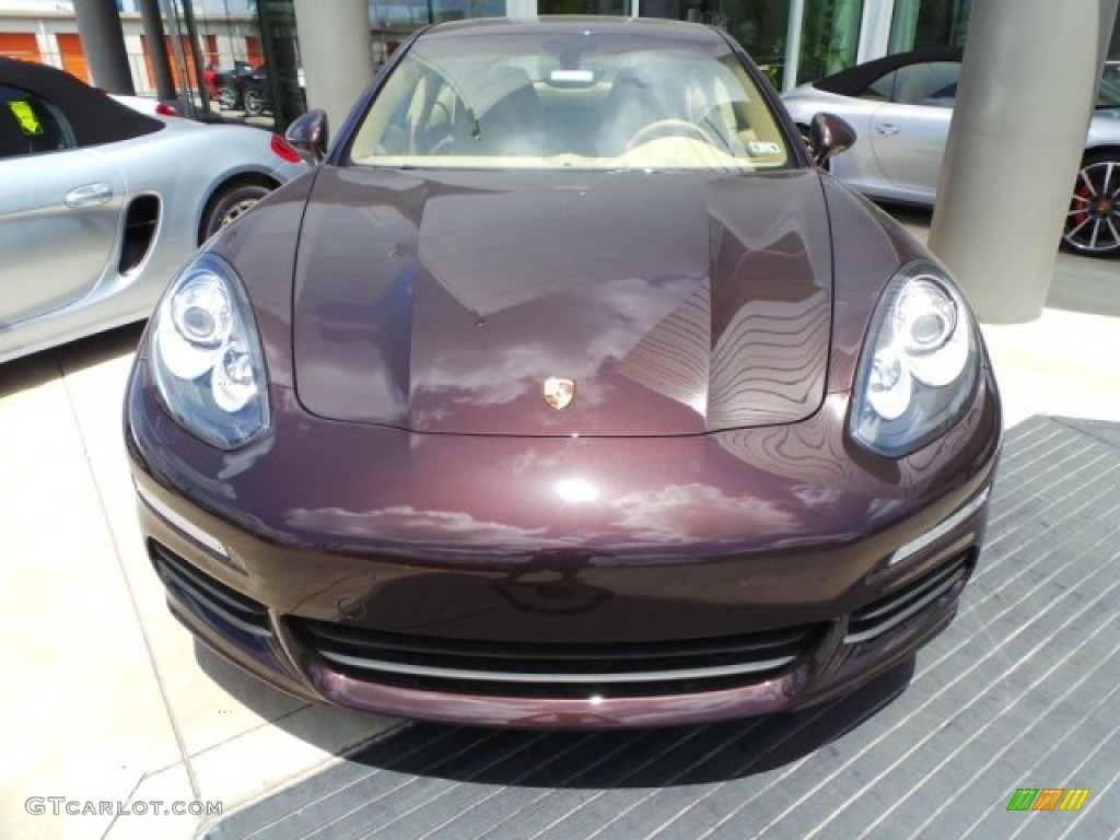 Mahogany Metallic 2014 Porsche Panamera S E-Hybrid Exterior Photo #93810839