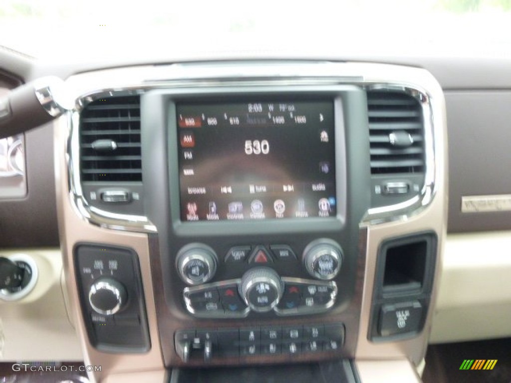 2014 2500 Laramie Longhorn Crew Cab 4x4 - Western Brown / Canyon Brown/Light Frost Beige photo #15